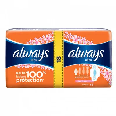 Ulošci Always Ultra Normal Fresh Duo 20 P&g
