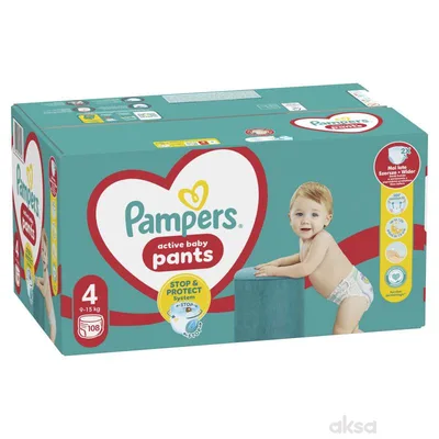 Pampers Pelene Pants 4 241 Maxi 915 kg