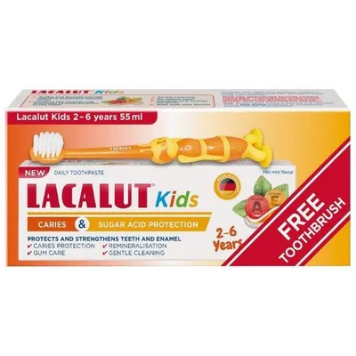 Zp Deč 2-6 God Četkica Lacalut 55 ml