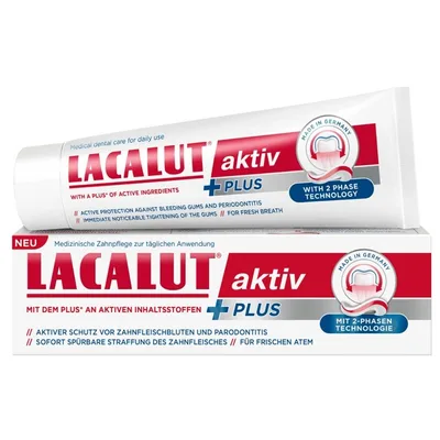 Pasta Za Zube Aktiv Plus Lacalut 75 ml