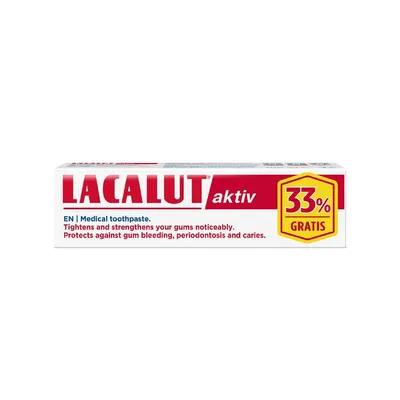 Zp Lacalut Aktiv 33% Gratis 75 ml