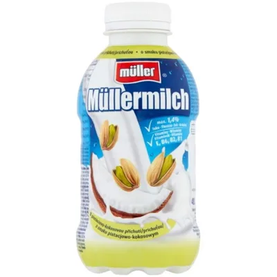 Mullermilch Napitak Pistaci Kokos 400 g