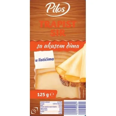 Pilos Trapist Sir, U Listićima 125 g