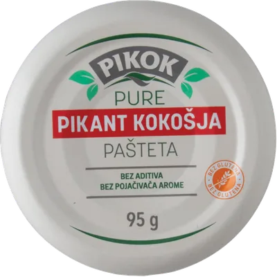 Pikok Kokošija Pašteta Pikant 95 g