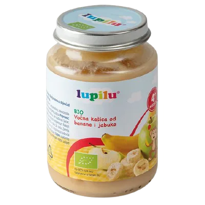 Lupilu Org. Kaš. Banana I Jabuka (5 ) 190 g