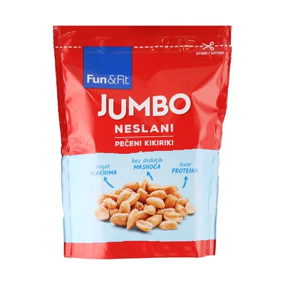 Kikiriki Suvopečeni Neslani 250 g