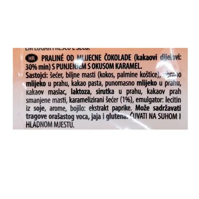 Cokolada Punjena Vanila Kremom 210 g