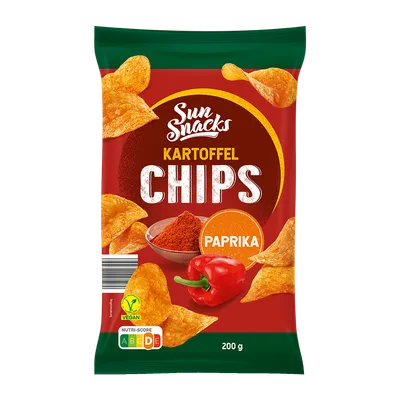 Cips Cili Sun Snacks 200 g