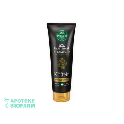 Šampon Kofeinski Double Effect Krauterhof 250 ml