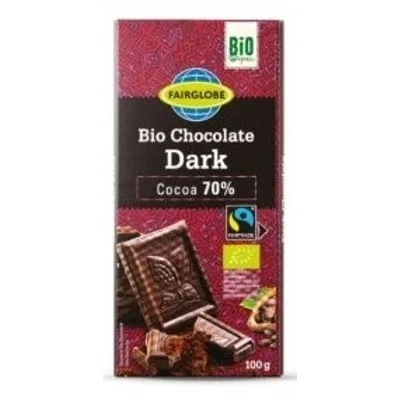 Bio Fairtrade Tamna Čokolada 100 g
