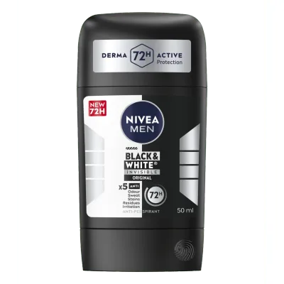 Nivea Stick Deo Black&white Inv 40 ml