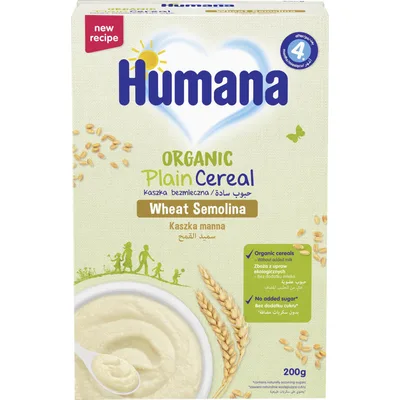 Dehrana Org Bezml Griz Humana 200 g