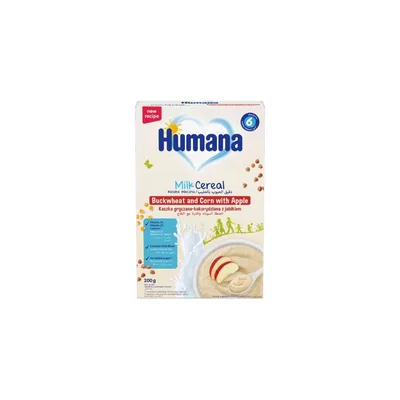 Humana Mlecna Ins.Kasa Sa Heljdom I Jabukom 200 g
