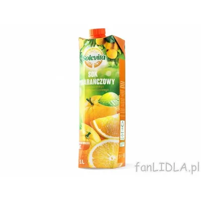Solevita Sok Od Pomorandže 100% 1 L