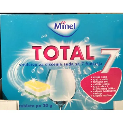 Tablete Minel Za Masinsko Pranje Pos.60