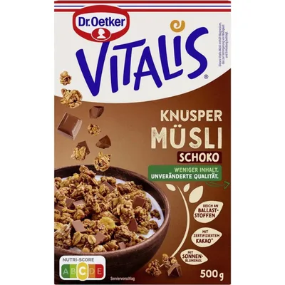 Musli Crunchy Tri Cokolade 500 g