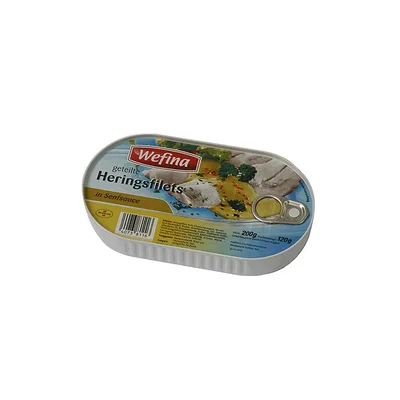 Haringa Fileti U Senf Sosu 200 g