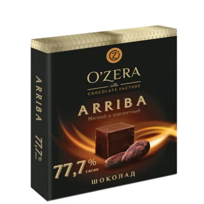 Cokolada O'zera Arriba 77.7% 90 g