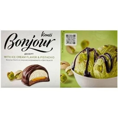 Desert Bonjour Sladoled I Pistaći Konti 232 g