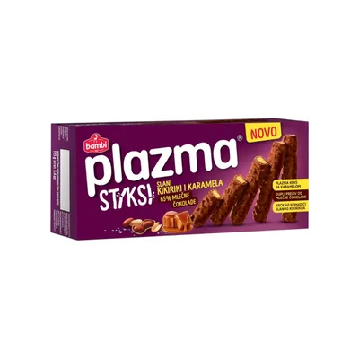 Keks Sa Krispijem Preliven Karamelom I Mlečnom Čokoladom 500 g