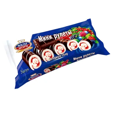 Mini Rolat Rulet Vocni Mix 0175 Ruski Biskvit