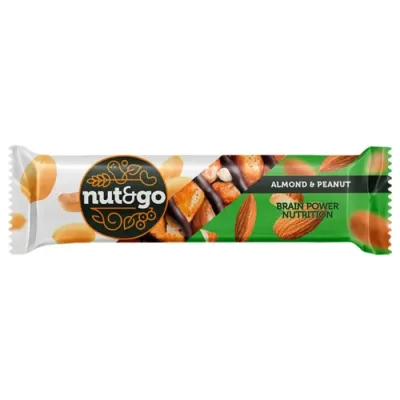 Bar Nut & Go Karamel, Badem I Kik 36 g