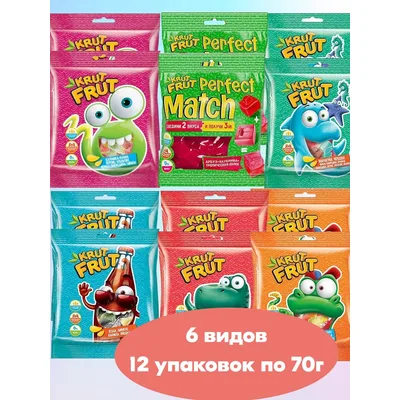 Bomb.Gum.Krut Frut Leptirici 70 g