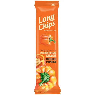 Čips Grilovana Paprika Long Chips 75 g