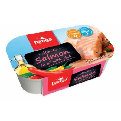 Losos Fileti U Ulju Sa Čilijem 120 g