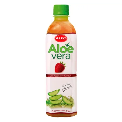 Sok Aloe Vera Jagoda Aleo 500 ml