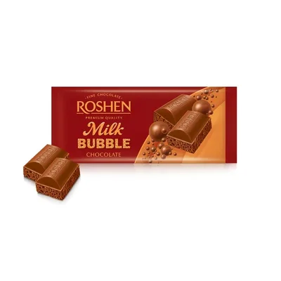 Cokolada Roshen Bubble Milk 80 g