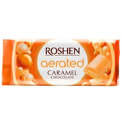 Roshen Čokolada Bela Karamela 80 g