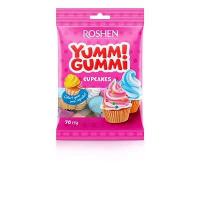 Bomb.Gum. Yummi Gummi Cupcakes 70 g