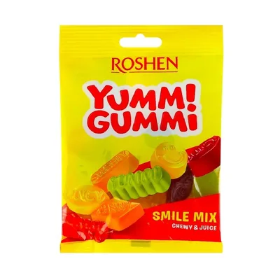 Gumene Bombone Yummi Gummi Smile Mix 70 g