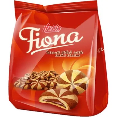 Keks Fiona Kakao Krem Nefis 180 g