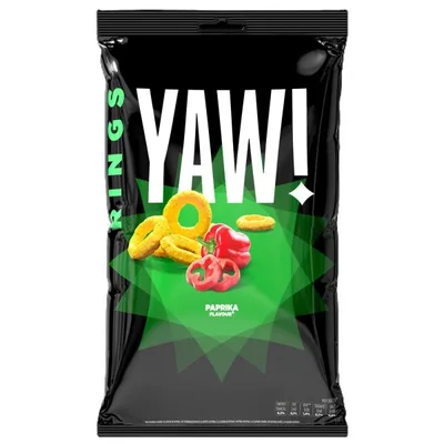 Yaw Rings Paprika 60 g