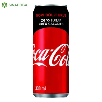 Coca-Cola Sok Zero Lim 330 ml