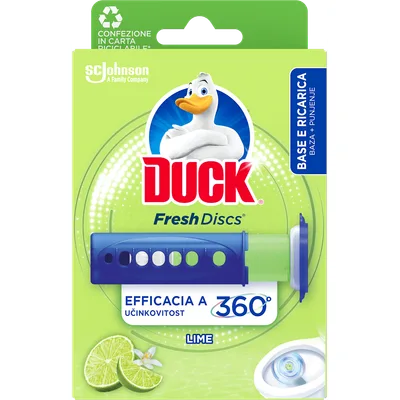 Wc Gel Duck Disk Lime Johnson 36 ml