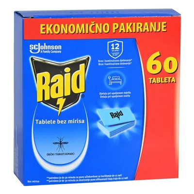 Sredstvo Protiv Komaraca Tablete Raid Dopuna Duopa