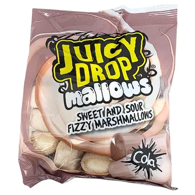 Bombone Juicy Drop Sour Mallows Cola 100 g