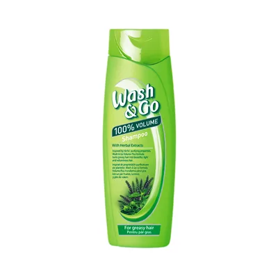 Sampon Wash&go Herbal Cocktail 400 ml
