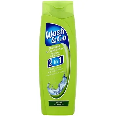 Sampon Wash&go 2 U 1 Jasmine Touch 400 ml