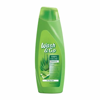 Sampon Wash&go 2 U 1 Aloe 400 ml