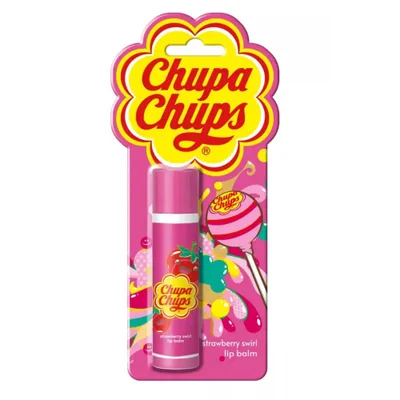 Chupa Chups Lip Balm Strawberry