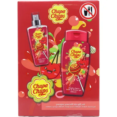 Chupa Chups Set 3pc- Cherry