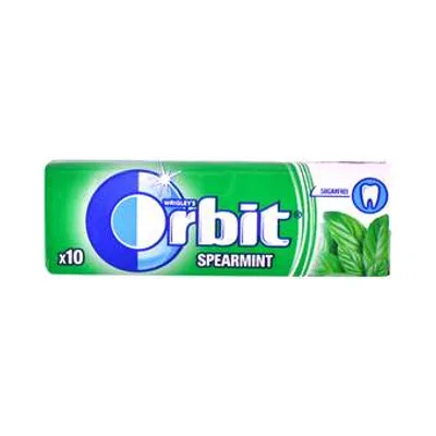 Zvake Orbit Spearmint Draze Wrigley Nelt Co 14 g