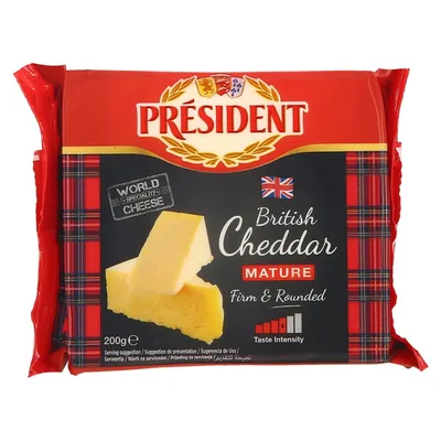 Sir Mature Wh Cheddar Presiden 200 g