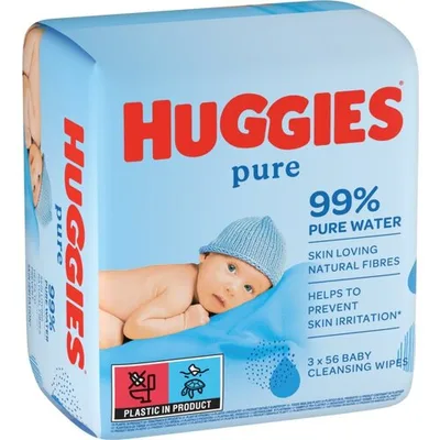 Huggies Vl Maramice Pure Triplo 3x56/1 Hugg