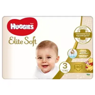 Huggies Pelene Elite Soft Jumbo 3 40 kom