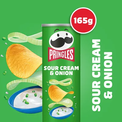 Čips Pringles Sour Cre&oni 165 g